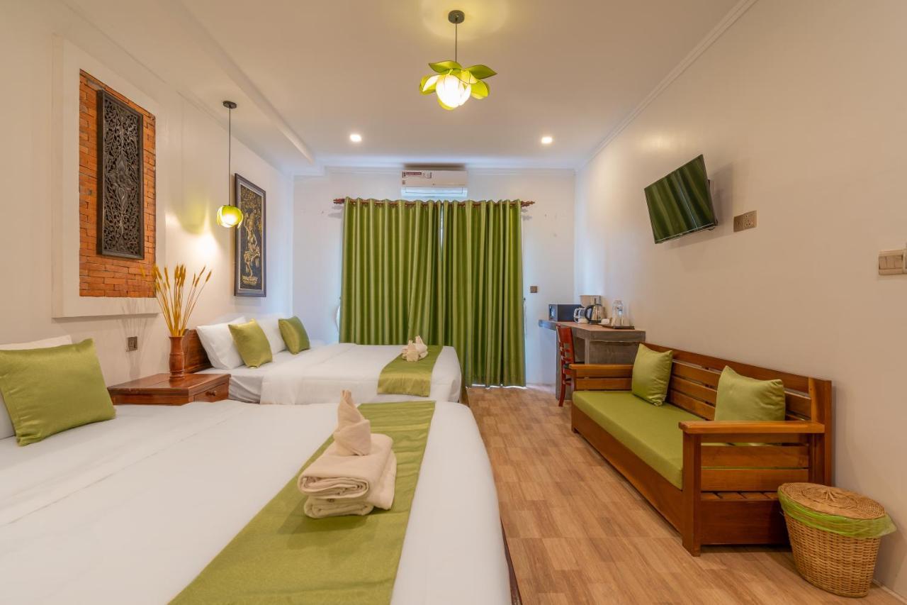 Angkor Rithy Boutiquese Panzió Sziemreap Kültér fotó