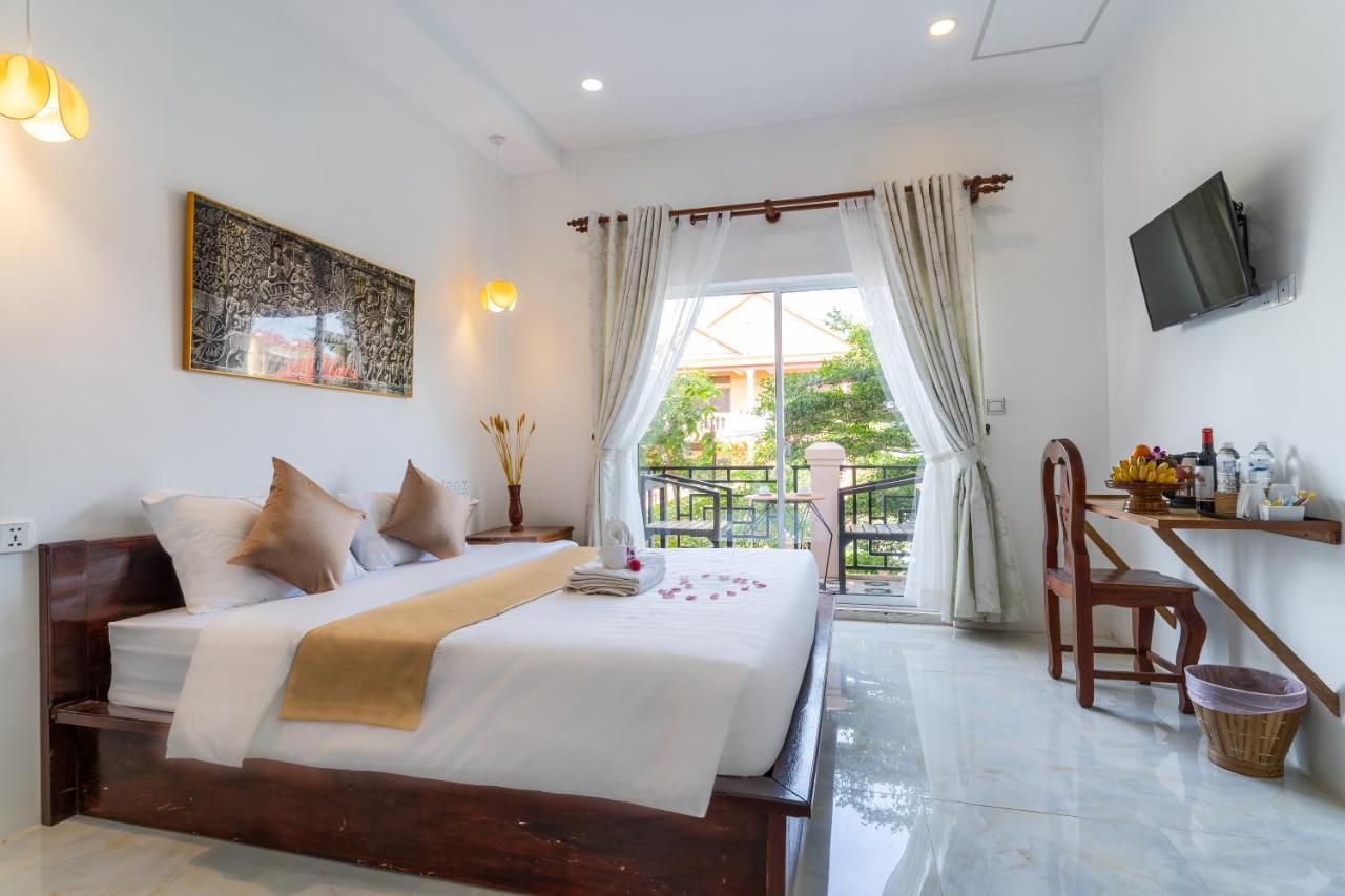 Angkor Rithy Boutiquese Panzió Sziemreap Kültér fotó