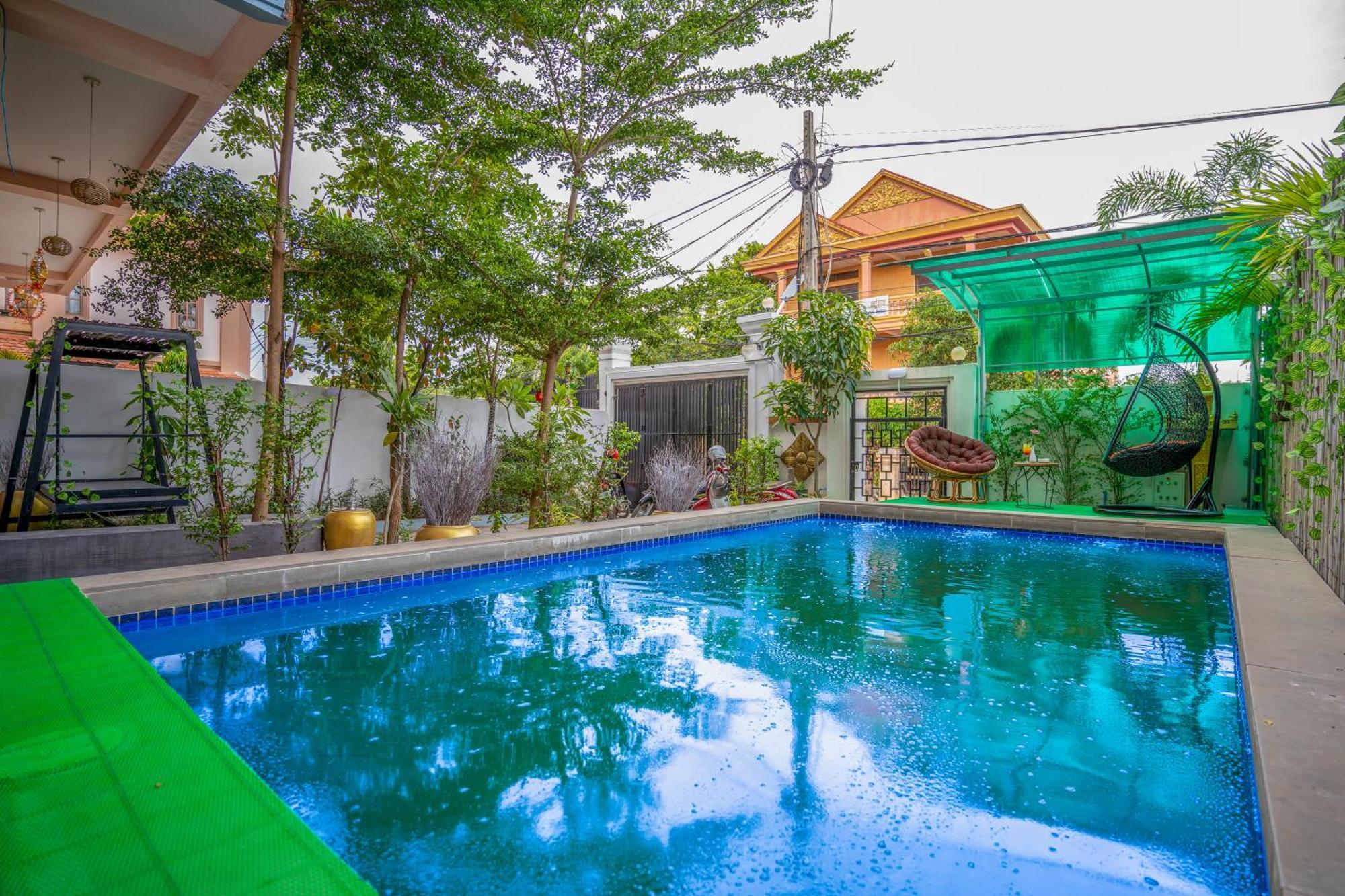 Angkor Rithy Boutiquese Panzió Sziemreap Kültér fotó